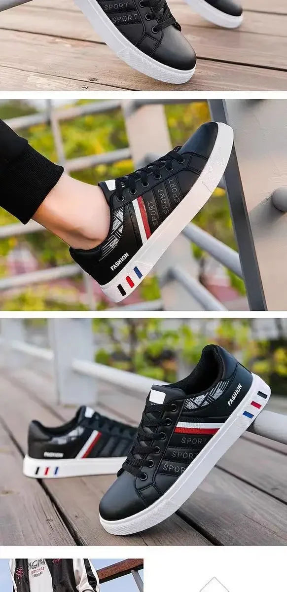 Baskets Décontractées Homme – Chaussures Plates en Similicuir Respirant, Légères et Confortables, Style Sport Chic, Coloris Blanc
🚚 Livraison rapide en 8 à 12 jours ouvrés depuis la France FelizShop