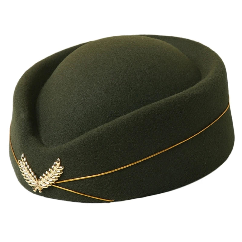 Chapeau Hôtesse de l’Air – Accessoire Uniforme & Cosplay Élégant Femme FelizShop