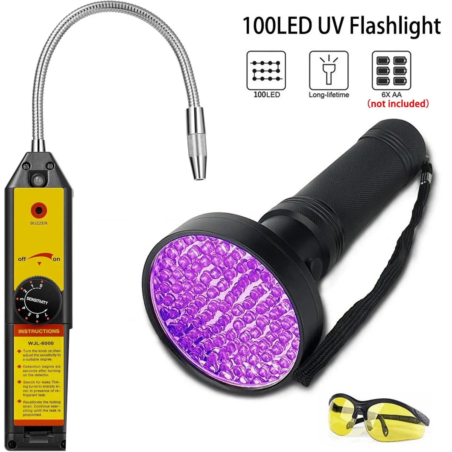 Détecteur Fuites Halogène WJL-6000 – Climatisation & Réfrigérant FelizShop