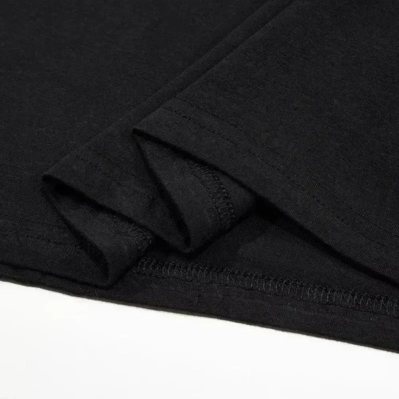 T-shirt Unisexe 2025 en Coton – Impression Lettrée, Coupe Ample, Style Tendance🚚 Livraison rapide en 8 à 12 jours ouvrés depuis la France FelizShop
