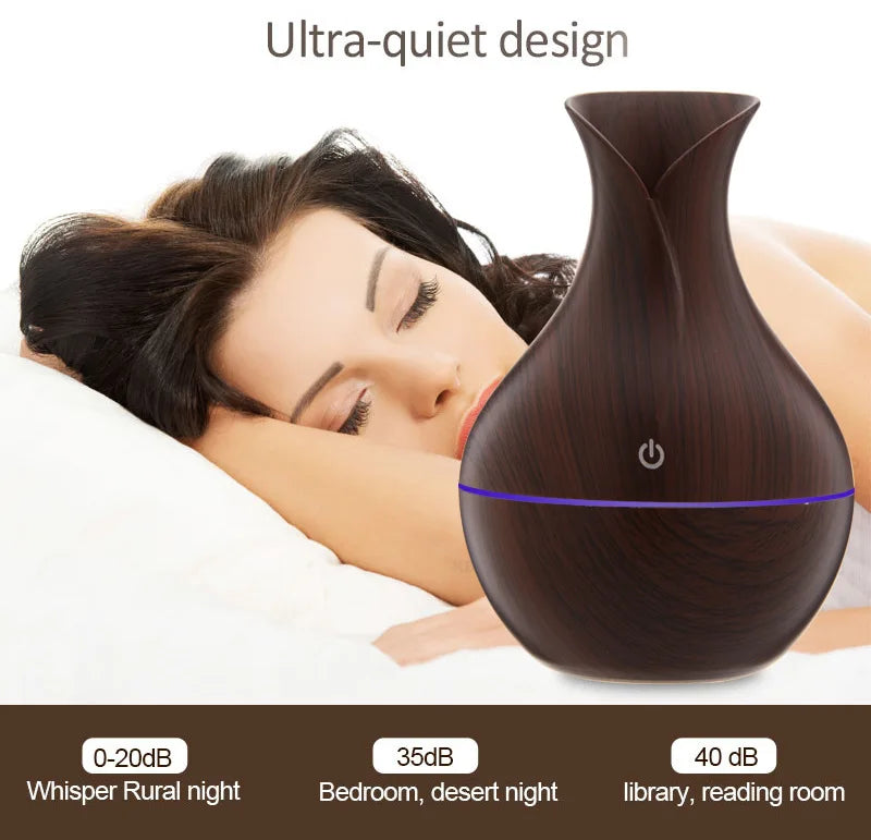Diffuseur d’Huiles Essentielles USB – 130 ml – Brume Fraîche & Lumière LED – Design Bois Naturel 🚚 Livraison rapide en 8 à 12 jours ouvrés depuis la France ou nos entrepôts européens 🇫🇷
✨ Suivi du c FelizShop