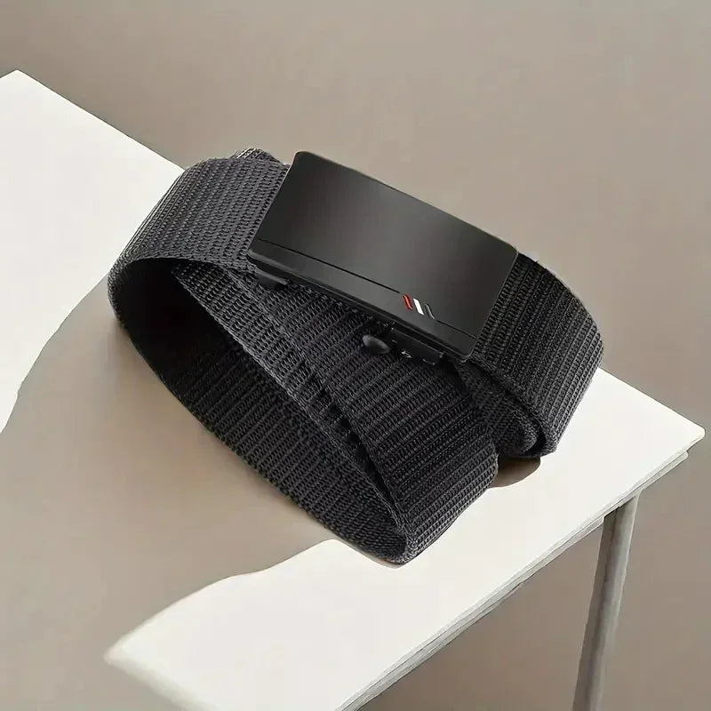 Ceinture Homme Sport & Loisir – Boucle Automatique à Dégagement Rapide | Sans Trous & Ultra Résistante🚚 Livraison rapide en 8 à 12 jours ouvrés depuis la France FelizShop