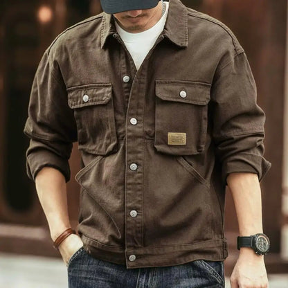 Veste Cargo Homme – Printemps/Automne 2024 | Style Décontracté & Urbain | Coupe Large Haute Qualité en Jean
🚚Livraison rapide gratuite et sécurisée FelizShop