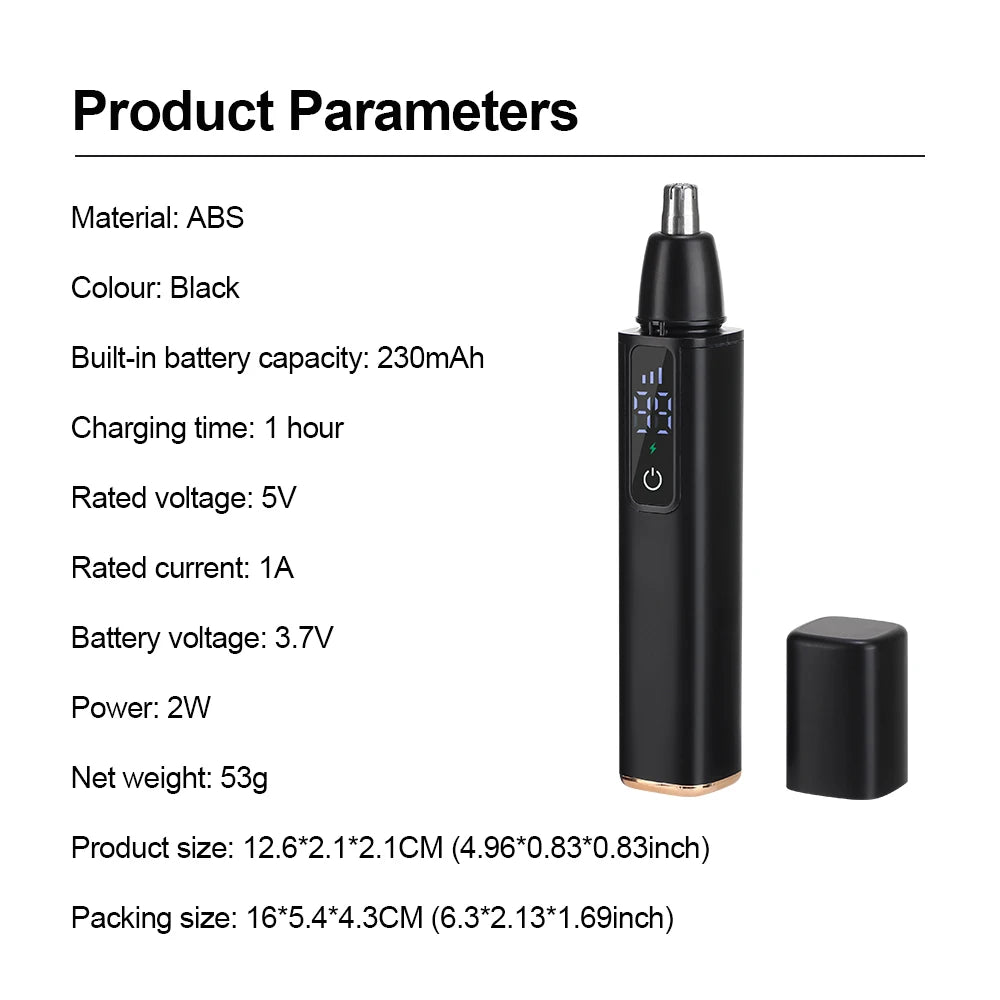 Tondeuse Nez Électrique – Rechargeable & Lavable | Unisexe, Sans Douleur🚚 Livraison rapide en 8 à 12 jours ouvrés depuis la France FelizShop