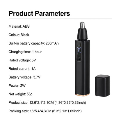 Tondeuse Nez Électrique – Rechargeable & Lavable | Unisexe, Sans Douleur🚚 Livraison rapide en 8 à 12 jours ouvrés depuis la France FelizShop