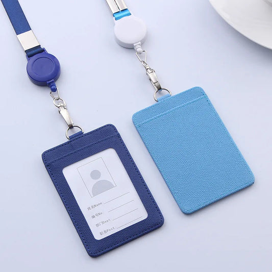 Multifunctional Retractable Lanyard Card Holder PU Badges Set For ID Name Card Business Name Tag Student ID Card Neck Rope
🚚Livraison gratuite rapide et sécurisé FR FelizShop