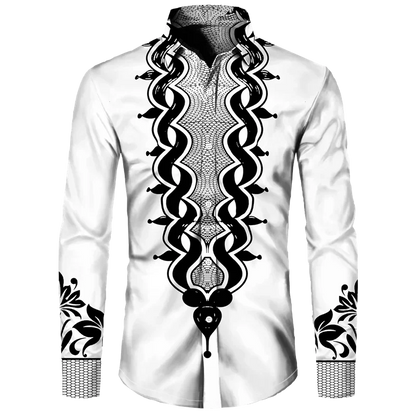 Chemise Dashiki Africaine Homme – Imprimé Ethnique, Manches Longues & Style Streetwear
🚚Livraison rapide gratuite et sécurisée FelizShop