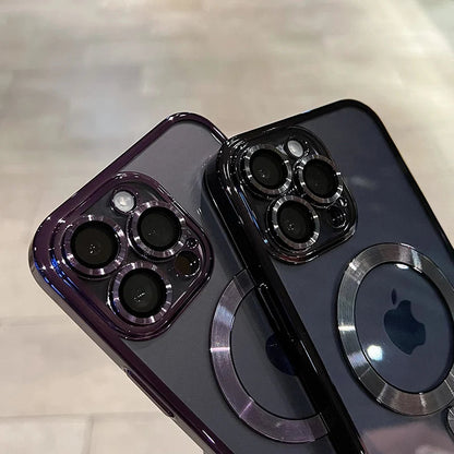 Coque Transparente Magnétique Luxe – iPhone 11 à 16 Pro Max | Compatible MagSafe & Anti-Choc🚚 Livraison rapide en 8 à 12 jours ouvrés depuis la France FelizShop