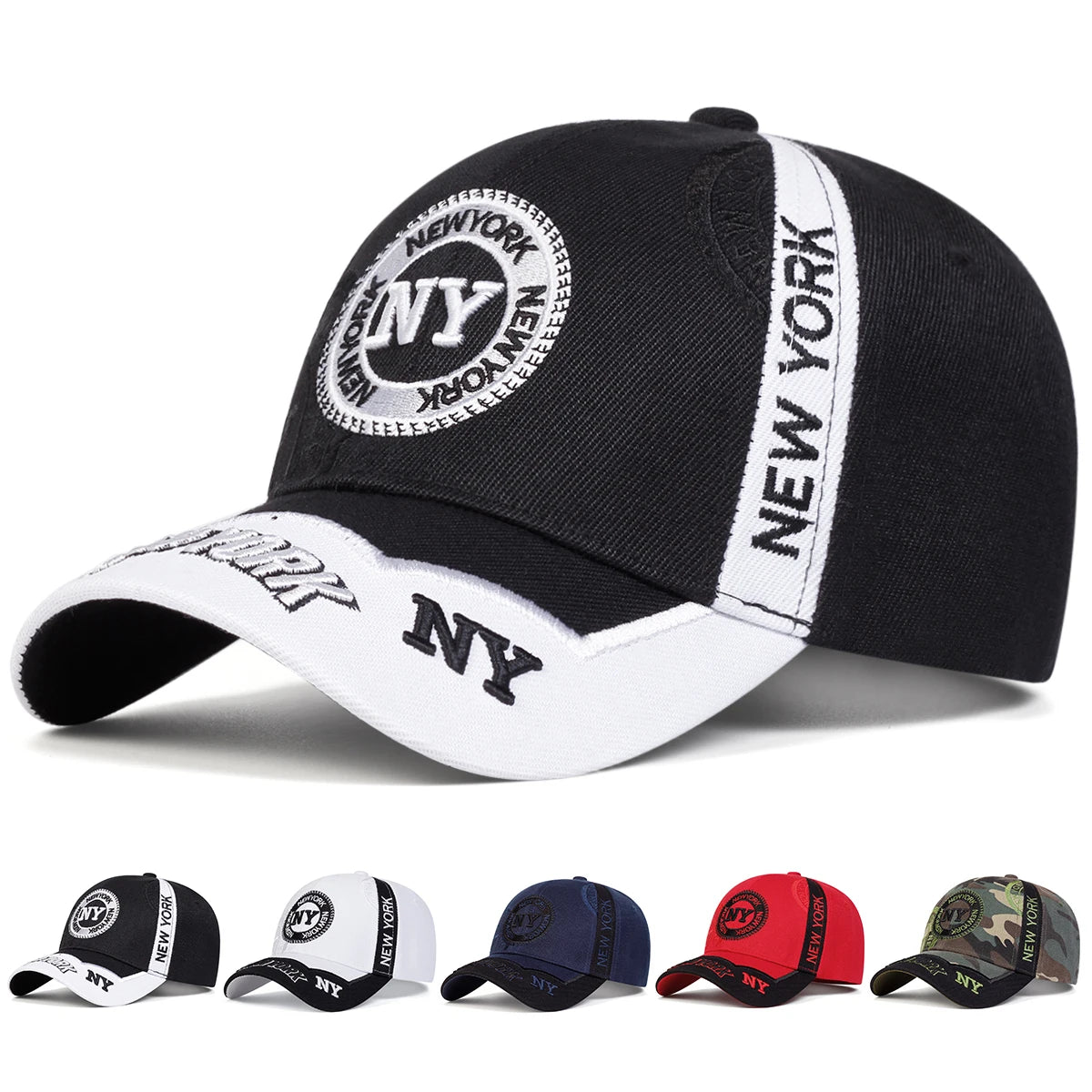 Unisex Letter Embroidery Baseball Caps Spring and Autumn Outdoor Adjustable Casual Hats Sunscreen Hat 🚚 Livraison rapide FelizShop