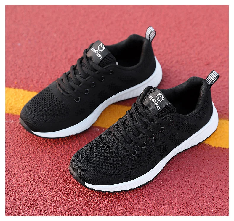 Baskets Femme 2024 – Sneakers à Semelle Épaisse, Chaussures de Sport Mode pour Printemps/Hiver, Idéales pour Courir ou au Quotidien 🚚 Livraison rapide en 8 à 12 jours ouvrés FelizShop