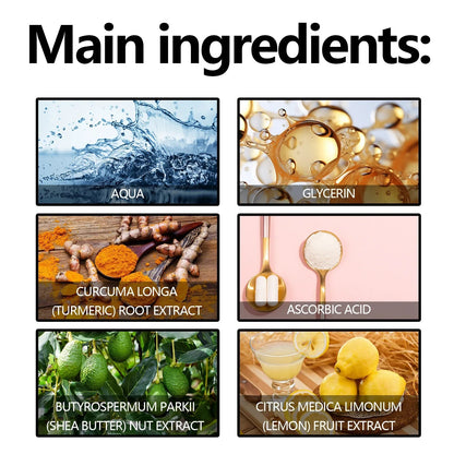 Stick Crème Visage & Cou au Curcuma – Raffermissant, Éclaircissant & Hydratant | Anti-Rides & Anti-Lignes du Cou🚚 Livraison rapide FelizShop