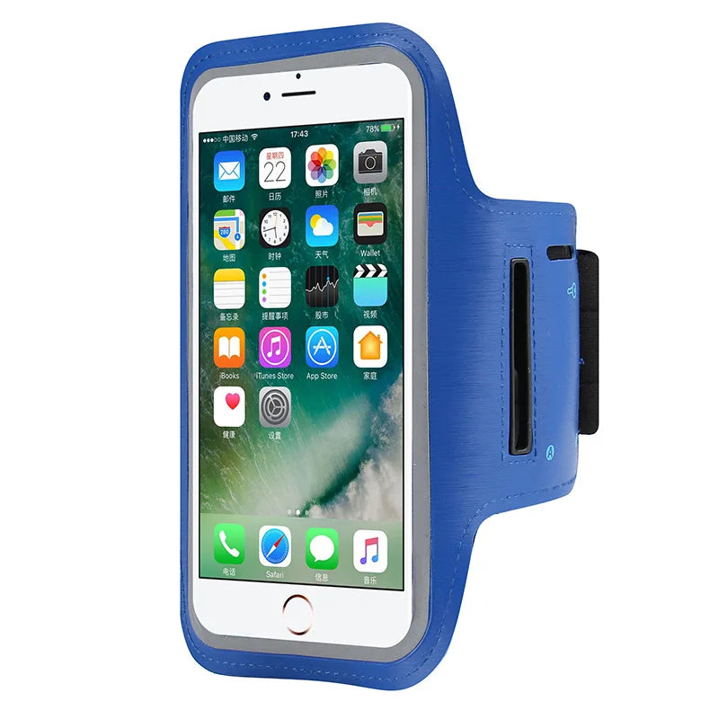Brassard téléphone portable sport en extérieur — Support smartphone universel pour gym, course — Pochette brassard pour téléphones 4 à 7 pouces🚚 Livraison rapide en 8 à 12 jours ouvrés depuis la France FelizShop