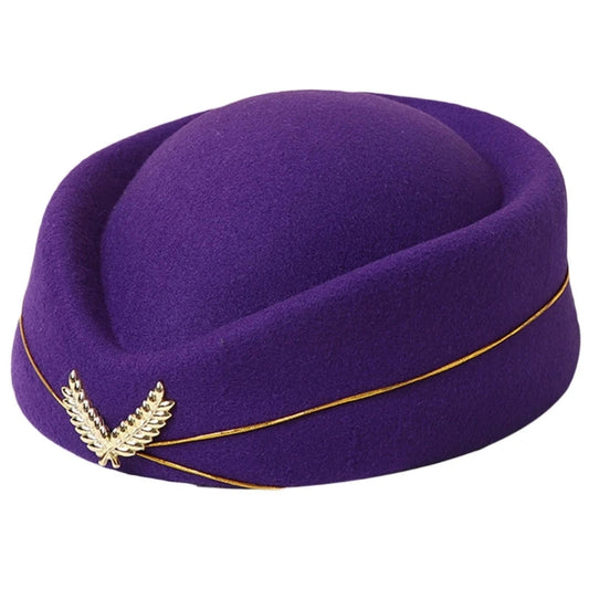 Chapeau Hôtesse de l’Air – Accessoire Uniforme & Cosplay Élégant Femme FelizShop