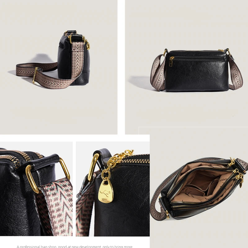 Sac à main femme – Sacs de luxe en cuir souple de haute qualité, design à plusieurs compartiments, porté épaule ou bandoulière. 🚚 Livraison rapide en 8 à 12 jours ouvrés depuis la France FelizShop