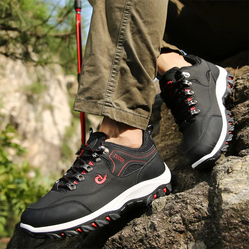 Chaussures Décontractées Homme en Cuir – Sneakers Légères Style Tennis | Printemps, Automne, Hiver FelizShop