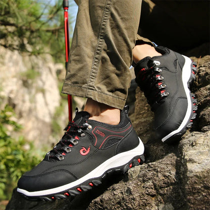Chaussures Décontractées Homme en Cuir – Sneakers Légères Style Tennis | Printemps, Automne, Hiver FelizShop