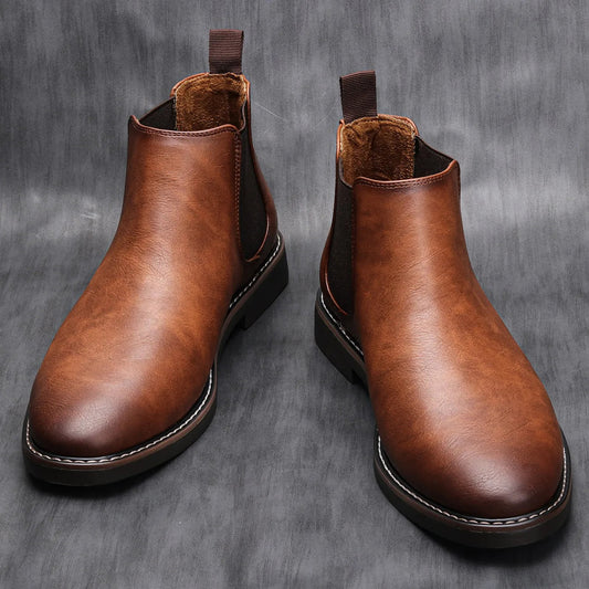 Bottes Chelsea homme 40~46 — Marque tendance, style rétro — Bottes mode et confortables🚚 Livraison rapide en 8 à 12 jours ouvrés depuis la France FelizShop