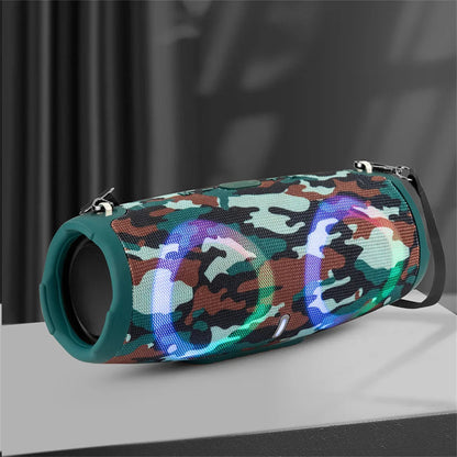 Enceinte Bluetooth Portable Étanche 100W – Son Puissant avec Lumières RGB Colorées, Subwoofer Sans Fil, Stéréo 360° Surround, TWS & Radio FM  🚚 Livraison rapide en 8 à 12 jours ouvrés depuis la France ou nos entr FelizShop