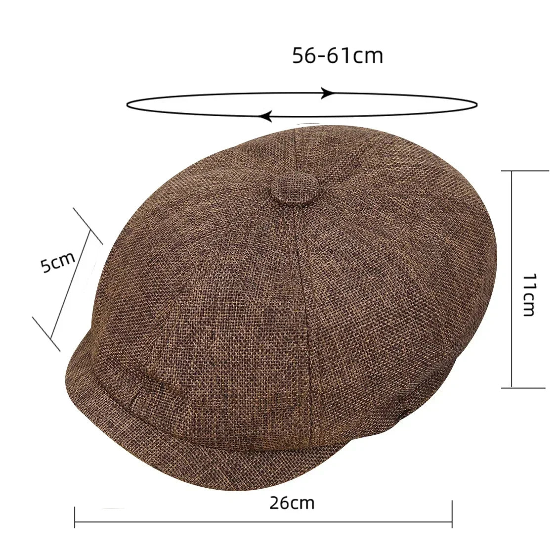 Casquette vintage homme – Chapeau plat style Peaky Blinders, idéal pour le golf, la conduite ou la protection solaire. Pour homme et femme, saisons printemps, été, automne.🚚Livraison gratuite rapide et sécurisé FR FelizShop