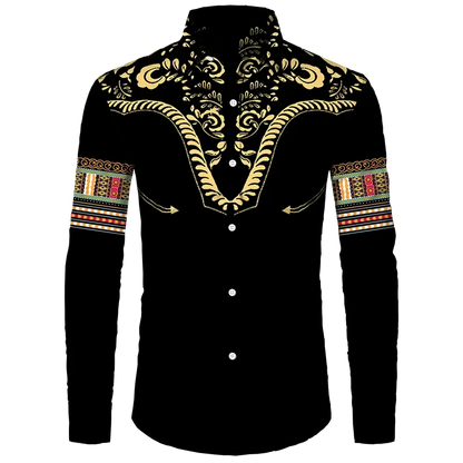 Chemise Dashiki Africaine Homme – Imprimé Ethnique, Manches Longues & Style Streetwear
🚚Livraison rapide gratuite et sécurisée FelizShop