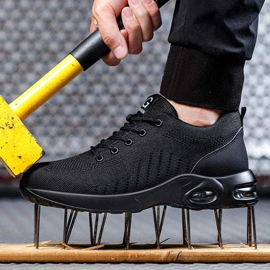 Chaussures de Sécurité Unisexe – Baskets de Travail Respirantes avec Coque en Acier, Résistantes aux Perforations, Confort et Protection
🚚 Livraison rapide en 8 à 12 jours ouvrés depuis la France FelizShop