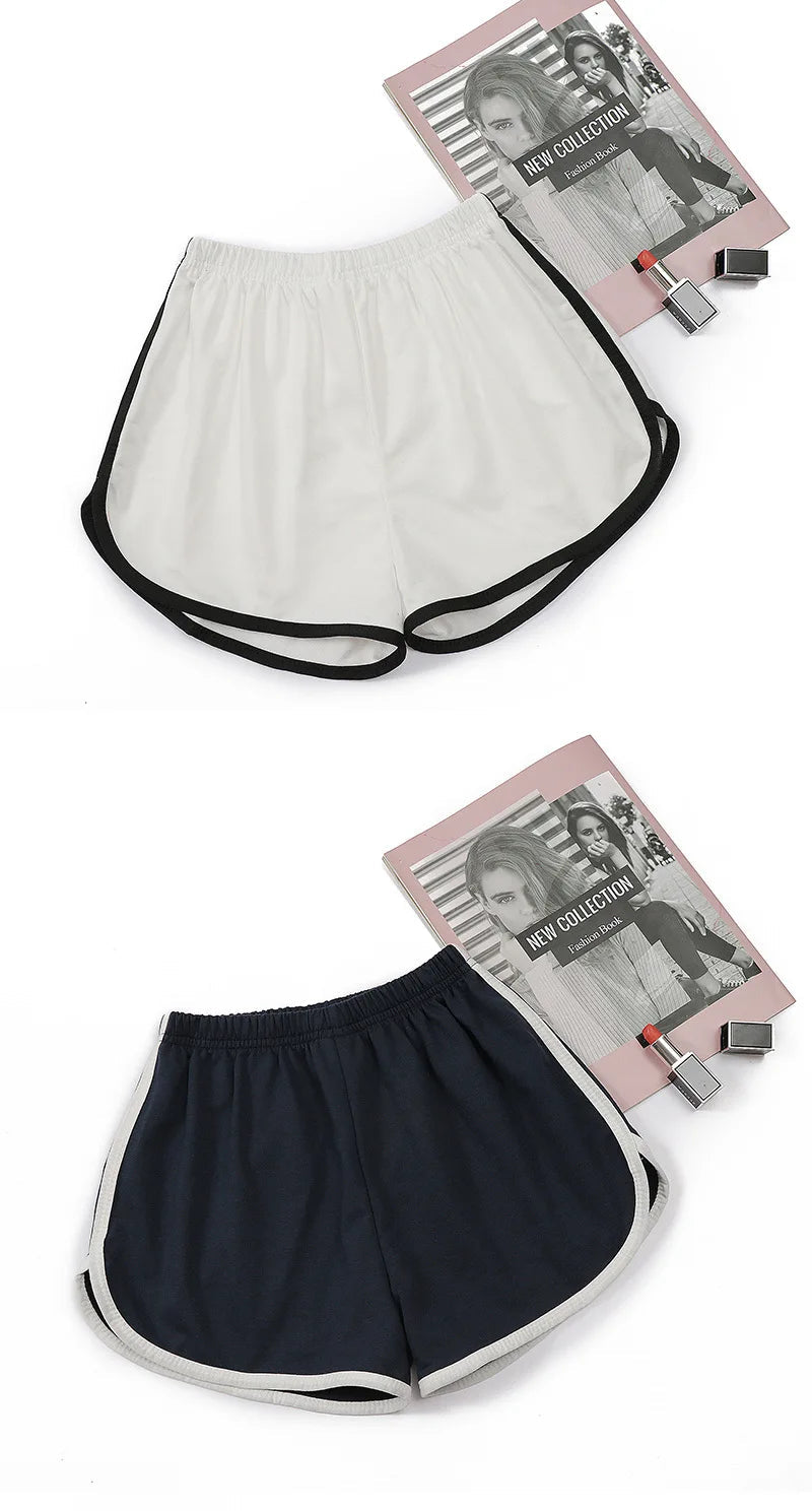 Elastic Shorts for Women, Loose Fitting, Quick Drying, Summer Thin Running, Fitness, Leisure, and Anti External Wear. Instagram🚚Livraison gratuite rapide et sécurisé FR FelizShop