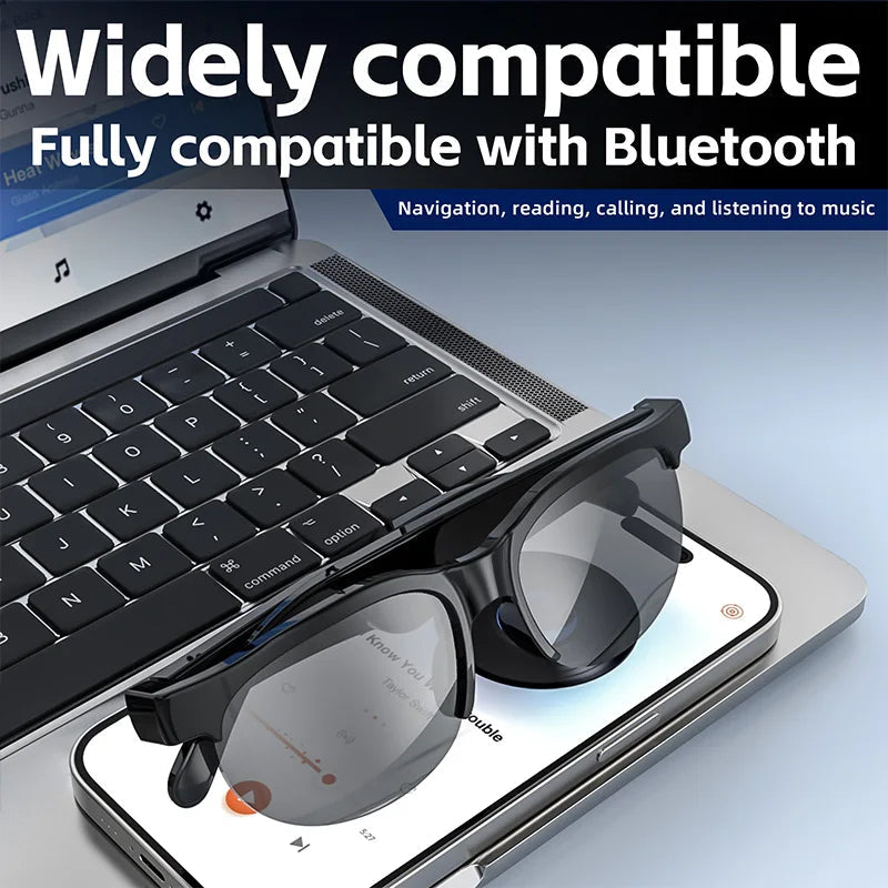 Lunettes Bluetooth Connectées – Casque Intégré Sans Fil – Pour Sport, Conduite & Appels Mains Libres 🚚 Livraison rapide en 8 à 12 jours ouvrés depuis la France ou nos entrepôts européens 🇫🇷
✨ Suivi du co FelizShop