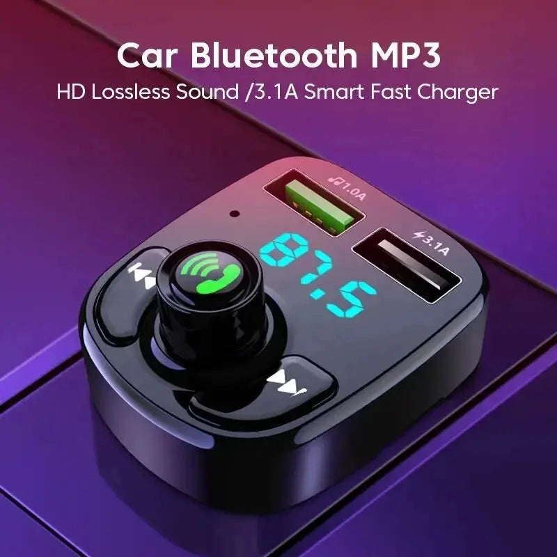 Transmetteur FM Bluetooth 5.0 avec Chargeur Voiture – LED, MP3, Appels Mains Libres & Double USB (QC3.0 + Type-C 🚚 Livraison rapide en 8 à 12 jours ouvrés depuis la France ou nos entrepôts européens 🇫🇷
✨ Suiv FelizShop