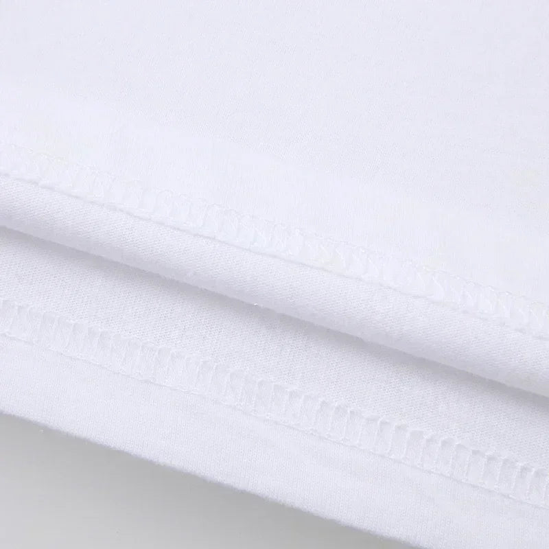 T-shirt Unisexe 2025 en Coton – Impression Lettrée, Coupe Ample, Style Tendance🚚 Livraison rapide en 8 à 12 jours ouvrés depuis la France FelizShop