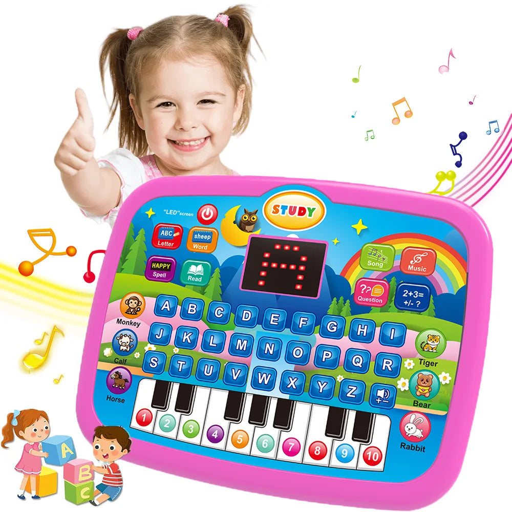 Tablette Éducative Enfant 3+ – Jeu Interactif Lecture, Maths, Musique + Clavier Électronique | Jouet Cadeau Anniversaire / Noël
🚚Livraison gratuite rapide et sécurisé FR FelizShop