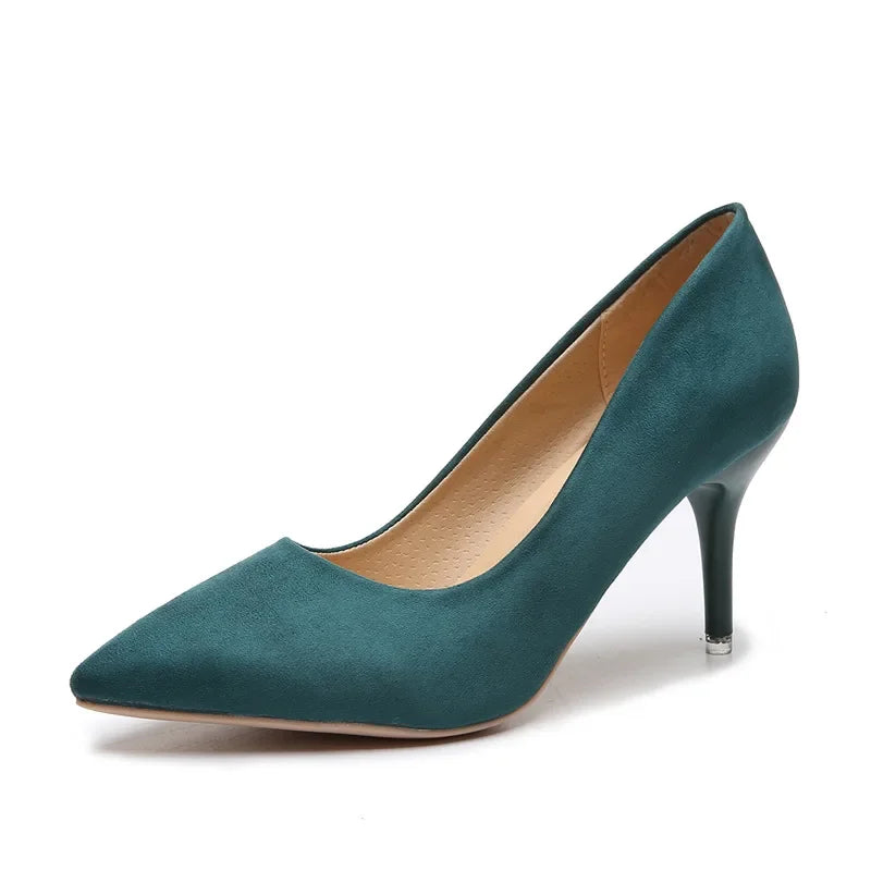 Chaussures Femme Grandes Tailles – Sandales à Talons Hauts 8,5 cm, Élégantes et Sexy avec Motif Léopard, Bout Pointu, Mode 2025🚚 Livraison rapide en 8 à 12 jours ouvrés depuis la France FelizShop
