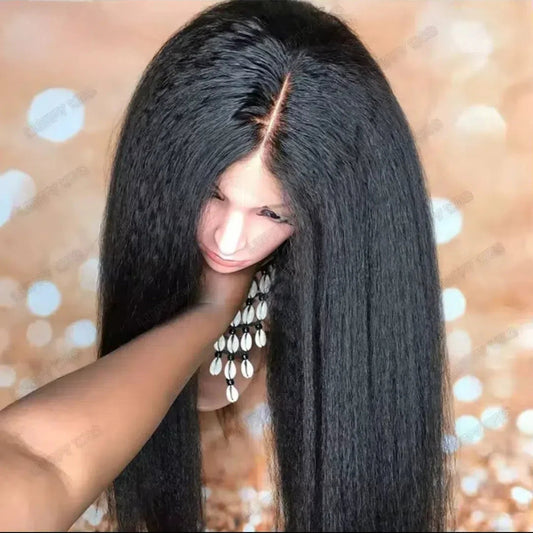 Perruque Synthétique Lisse 13x4 – Sans Colle, Pré-Coiffée, Résistante à la Chaleur | Volume 180%, Style Élégant et Naturel
🚚Livraison gratuite rapide et sécurisé FR FelizShop