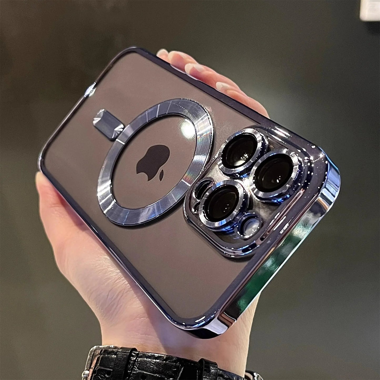 Coque Transparente Magnétique Luxe – iPhone 11 à 16 Pro Max | Compatible MagSafe & Anti-Choc🚚 Livraison rapide en 8 à 12 jours ouvrés depuis la France FelizShop