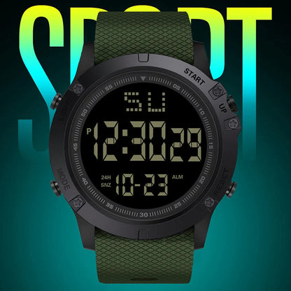 Montre sport homme multifonction — Montre militaire sportive, étanche, lumineuse LED digitale — Grande cadran, montre électronique pour enfants et étudiants
🚚 Livraison rapide en 8 à 12 jours ouvrés depuis la Fran FelizShop