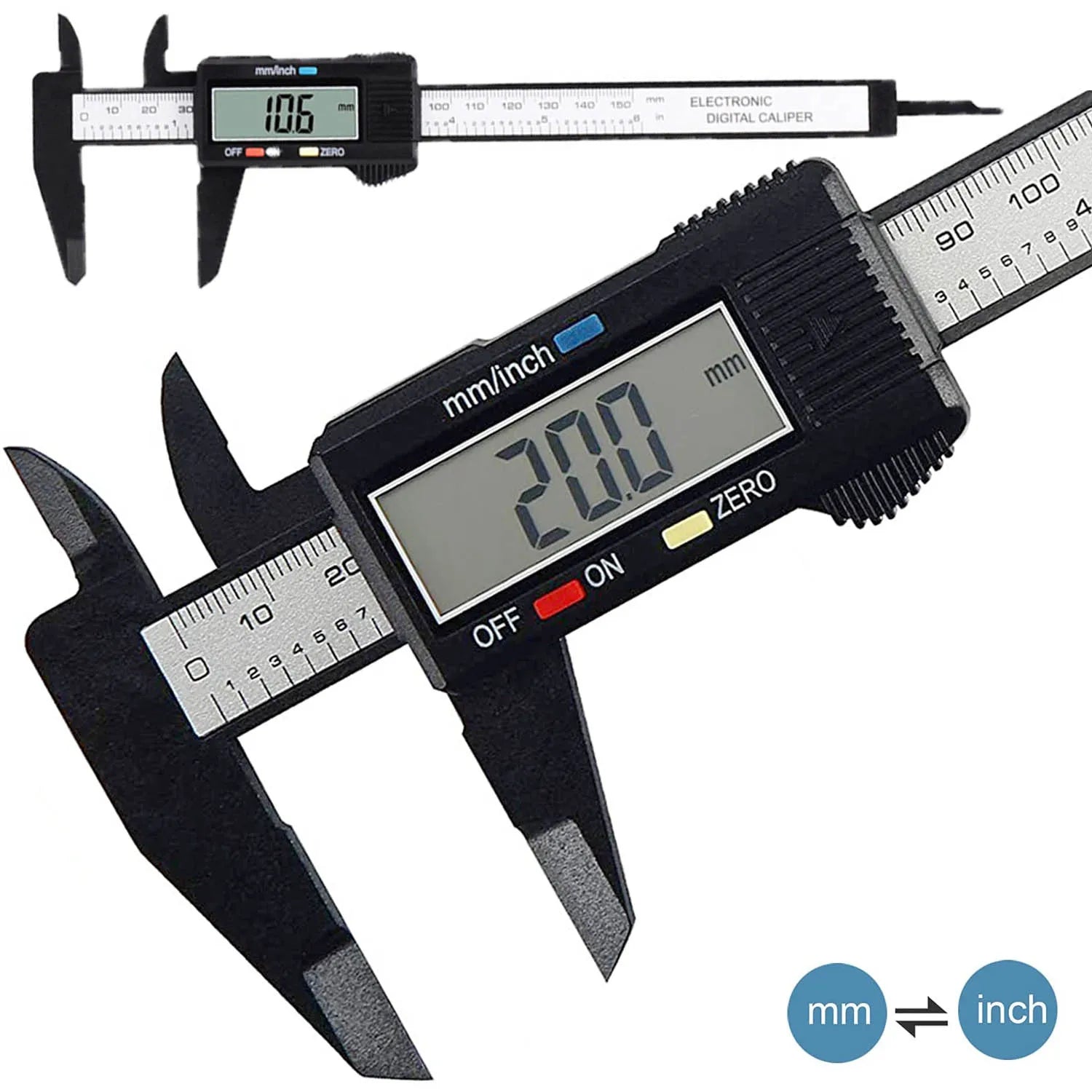 Pied à Coulisse Numérique Électronique – 100 mm / 150 mm🚚Livraison gratuite rapide et sécurisé FR FelizShop