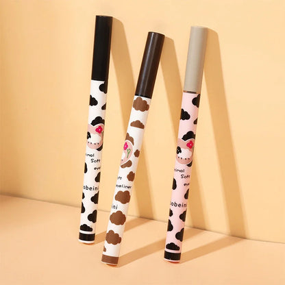 Eyeliner Liquide Waterproof – Noir & Brun | Séchage Rapide, Effet Lying Silkworm pour Regard Agrandi🚚 Livraison rapide FelizShop