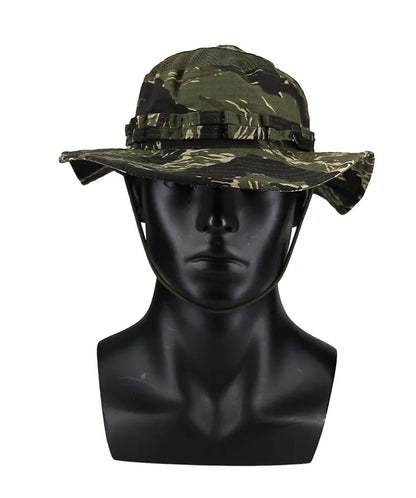 Nouvelle casquette 2025 camouflage tactique – Casquette de type Bonnie à poche carrée – Chapeau bob multicam pour la pêche, la randonnée et les activités de plein air – Protection solaire🚚 Livraison rapide FelizShop