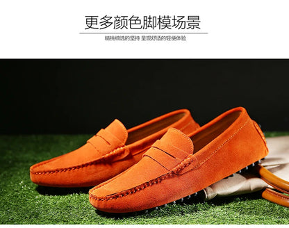 Chaussures homme 38–50 – Chaussures décontractées en cuir véritable – Mocassins tendance pour homme – Slip-on, chaussures plates pour conduite🚚 Livraison rapide en 8 à 12 jours ouvrés depuis la France FelizShop