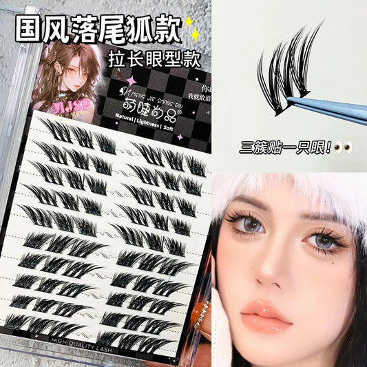 Faux-cils Segments Effet Fox Eyes – Regard Allongé & Naturel🚚Livraison gratuite rapide et sécurisé FR - FelizShop