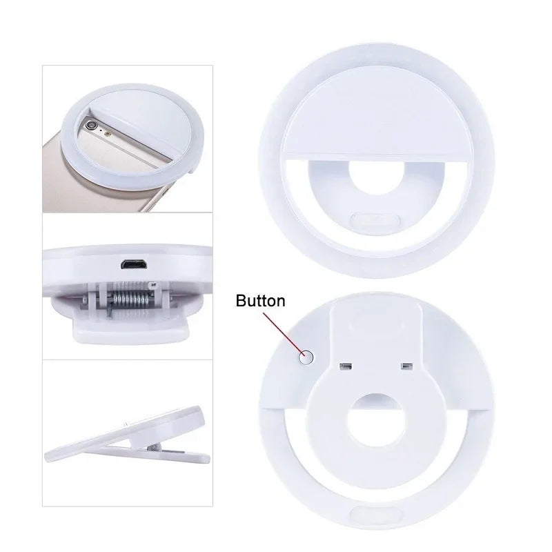Lumière Anneau LED Selfie avec Recharge USB – Éclairage d’Ombre pour iPhone et Smartphones, Amélioration des Selfies en Basse Lumière

🚚 Livraison rapide en 8 à 12 jours ouvrés depuis la France ou nos entrepôts FelizShop