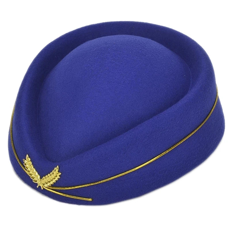 Chapeau Hôtesse de l’Air – Accessoire Uniforme & Cosplay Élégant Femme FelizShop