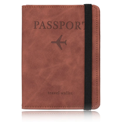 Porte-Passeport & Étui Cartes RFID – Cuir | Mixte & Sécurisé pour le Voyage🚚 Livraison rapide en 8 à 12 jours ouvrés depuis la France FelizShop