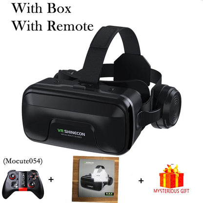 Casque VR Shinecon 10.0 – Lunettes de réalité virtuelle 3D pour smartphone. Vision binoculaire immersive, compatible jeux vidéo, films et applications VR.🚚Livraison gratuite rapide et sécurisé FR FelizShop