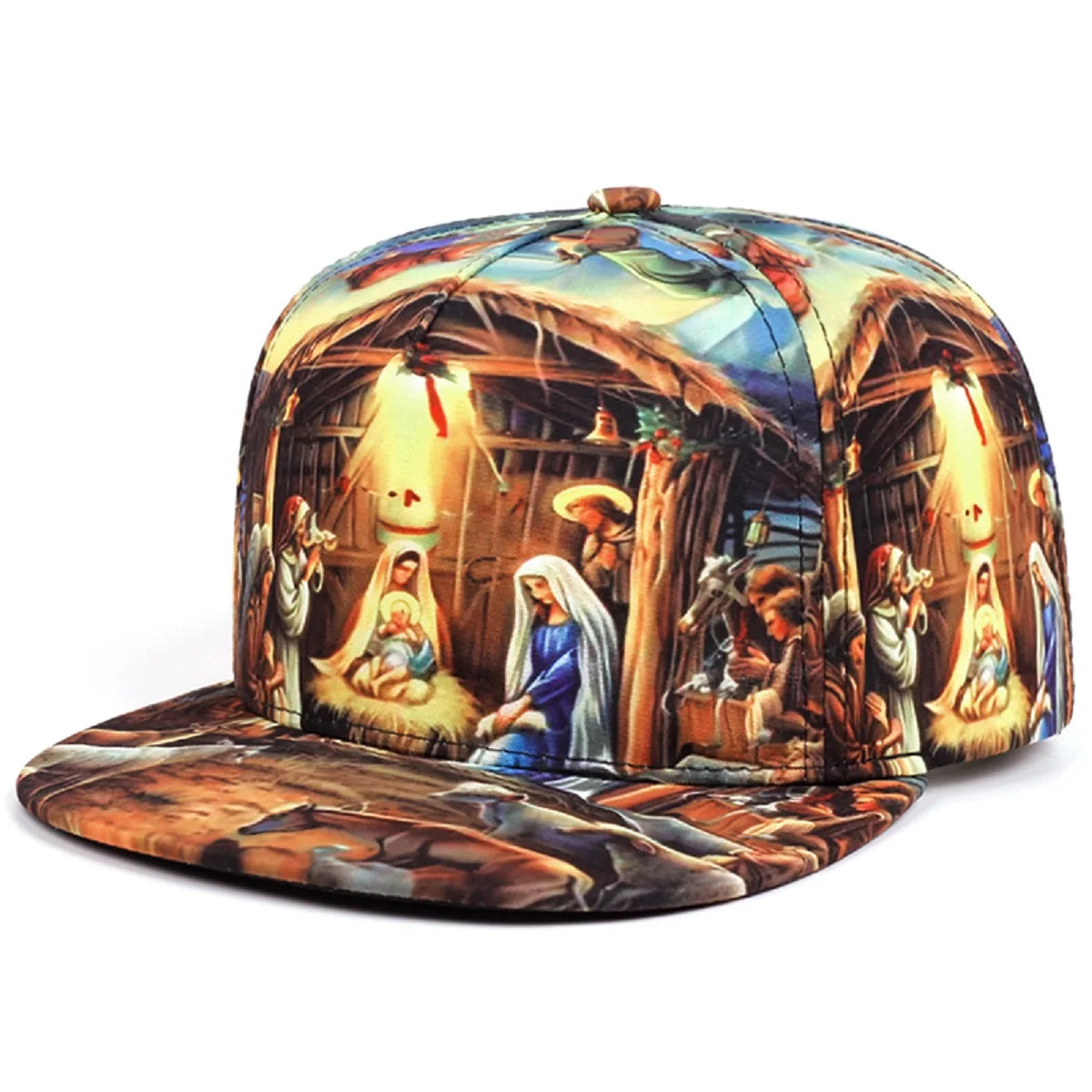 Men's Lion Animal Cartoon Printing Baseball Hat Hip Hop Fashion Women's Snapback hat Leisure Sports Button Hat Adjustable 🚚 Livraison rapide FelizShop