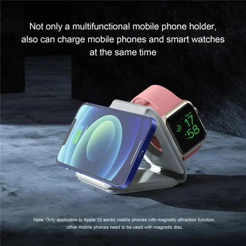 Chargeur magnétique sans fil 3-en-1 à charge rapide — Compatible iPhone 16, 15, 14 Pro Max, AirPods, Apple Watch — Support pliable pour téléphone portable
🚚 Livraison rapide en 8 à 12 jours ouvrés FelizShop