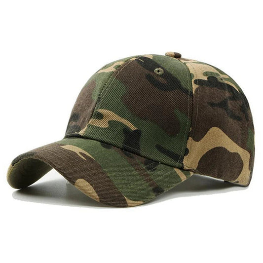 Men Women Summer Cotton Camouflage Printed Baseball Caps Sunhat Outdoor Unisex  Sports Adjustable Snapback Anti-UV Hat Visors 🚚 Livraison rapide FelizShop