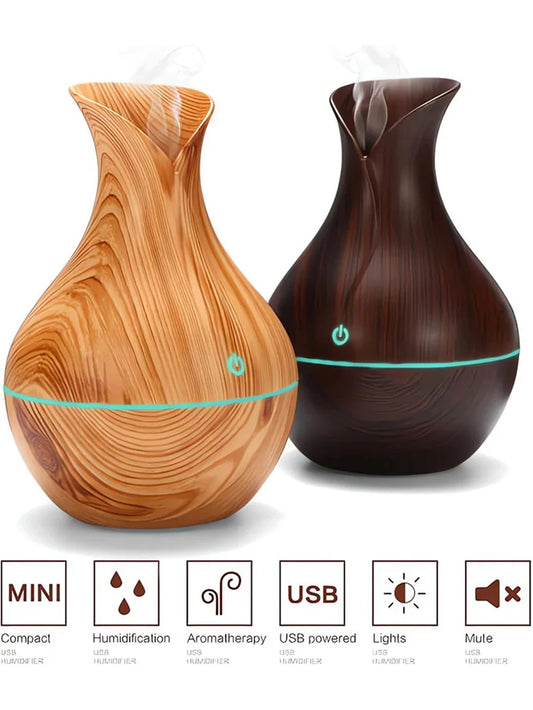 Diffuseur d’Huiles Essentielles USB – 130 ml – Brume Fraîche & Lumière LED – Design Bois Naturel 🚚 Livraison rapide en 8 à 12 jours ouvrés depuis la France ou nos entrepôts européens 🇫🇷
✨ Suivi du c FelizShop
