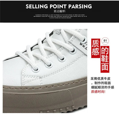 Sneakers Homme 2024 – Chaussures en Cuir Haut de Gamme à Lacets | Style Luxe & Semelle Rehaussante
🚚 Livraison rapide en 8 à 12 jours ouvrés depuis la France FelizShop