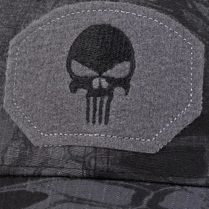 Unisex Skull Embroidery Baseball Net Caps Spring Summer Outdoor Sunscreen Hat Adjustable Casual Trucker Hats FelizShop