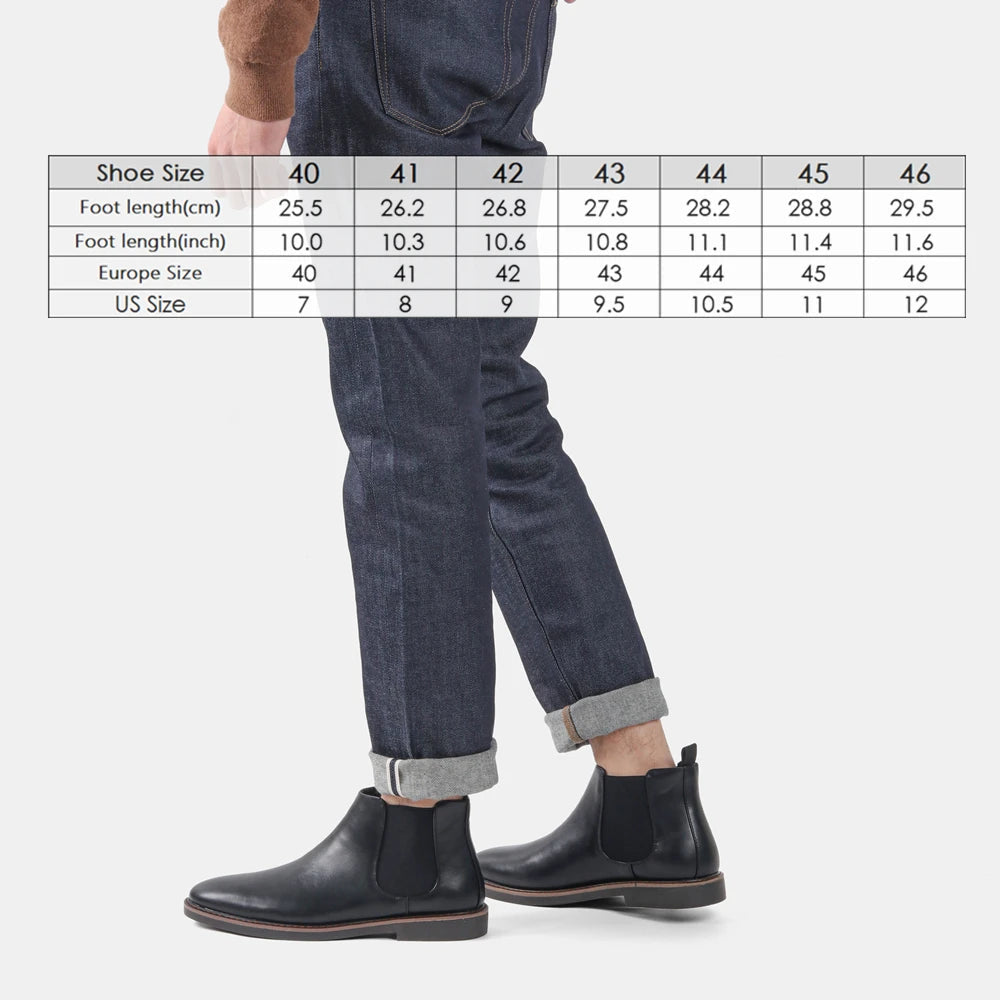 Bottes Chelsea homme 40~46 — Marque tendance, style rétro — Bottes mode et confortables🚚 Livraison rapide en 8 à 12 jours ouvrés depuis la France FelizShop